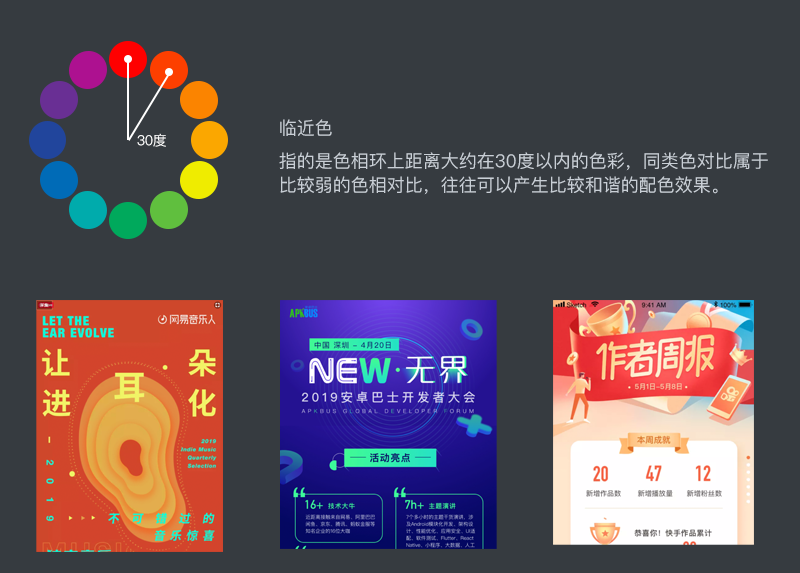 临近色